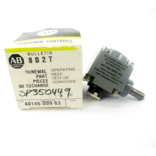 ALLEN BRADLEY 40146-009-63 (BK/YL) NSMP