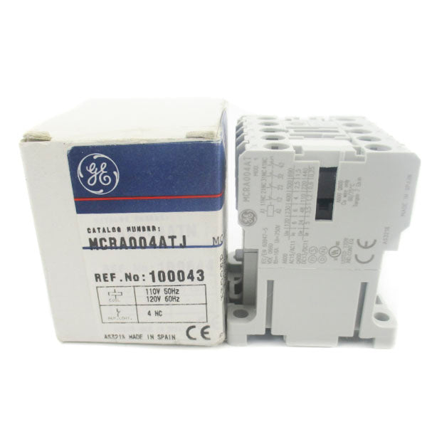 GENERAL ELECTRIC MCRA004ATJ 110/120V 16A NSMP