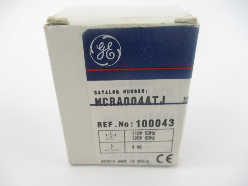 GENERAL ELECTRIC MCRA004ATJ 110/120V 16A NSMP