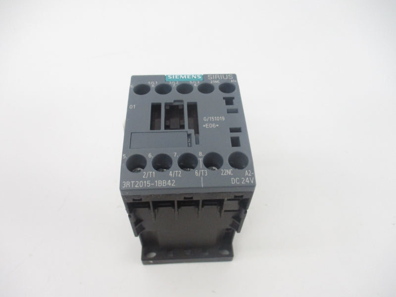 SIEMENS 3RT2015-1BB42 24VDC 18A NSMP