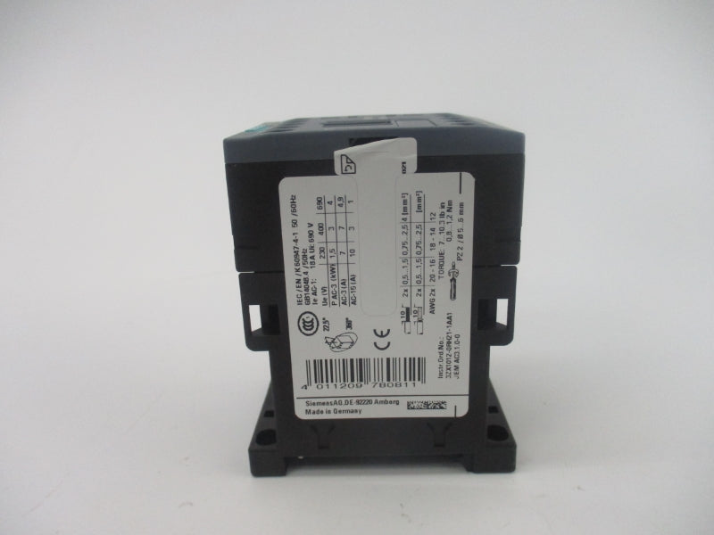 SIEMENS 3RT2015-1BB42 24VDC 18A NSMP