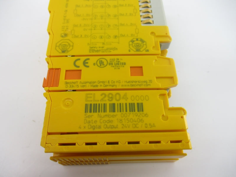 BECHOFF EL29040000 24VDC 0.5A NSMP