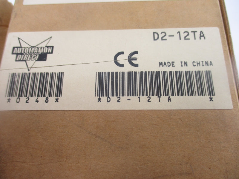AUTOMATION DIRECT D2-12TA 15-132VAC NSMP