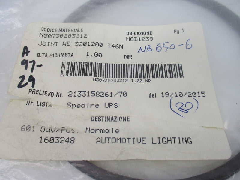 SEAL N50730203212 NSMP