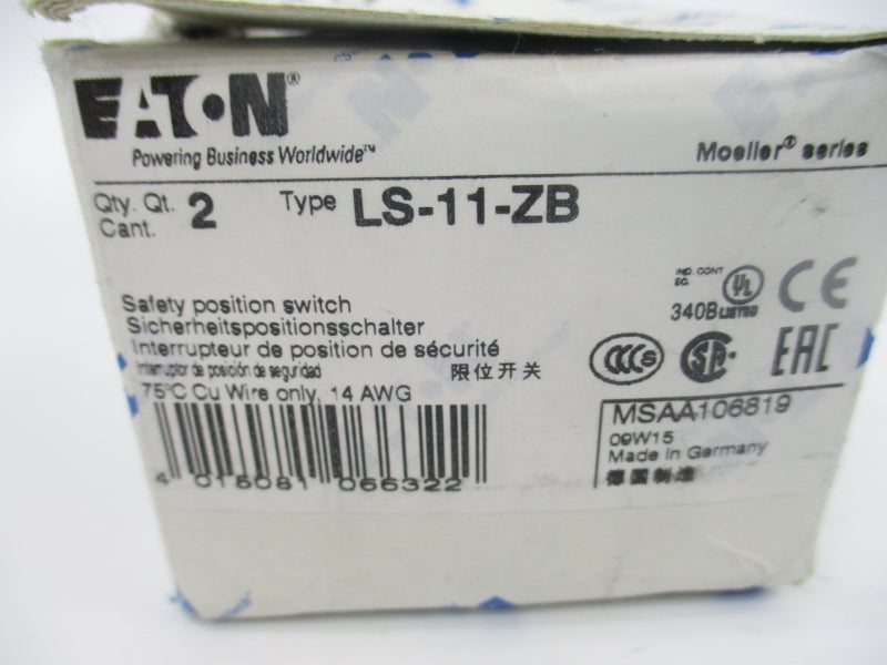 EATON LS-11-ZB 400V 4A (PKG OF 2) NSMP