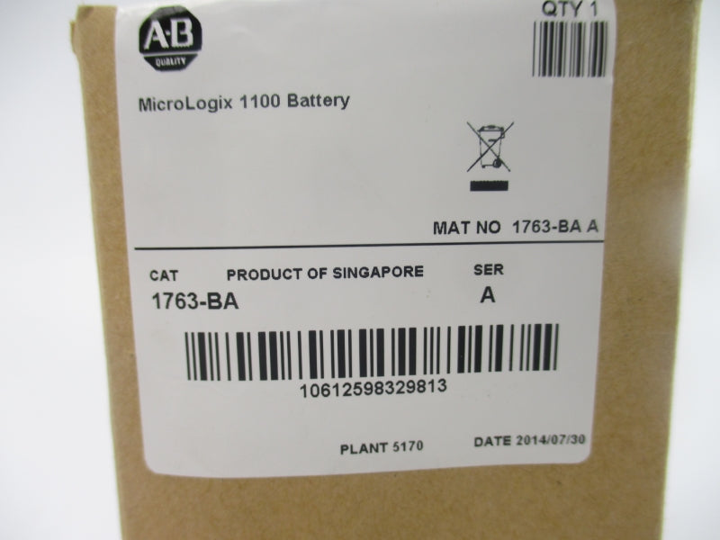 ALLEN BRADLEY 1763-BA SER. A NSMP