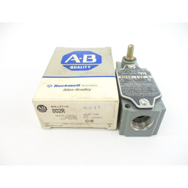 ALLEN BRADLEY 802R-L2F SER. B 120-600VAC 30A (GY/BL)  NSMP
