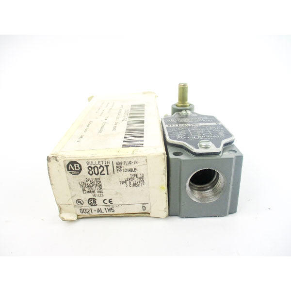 ALLEN BRADLEY 802T-AL1W5 SER. D 120-600VAC 60A (WH) NSMP