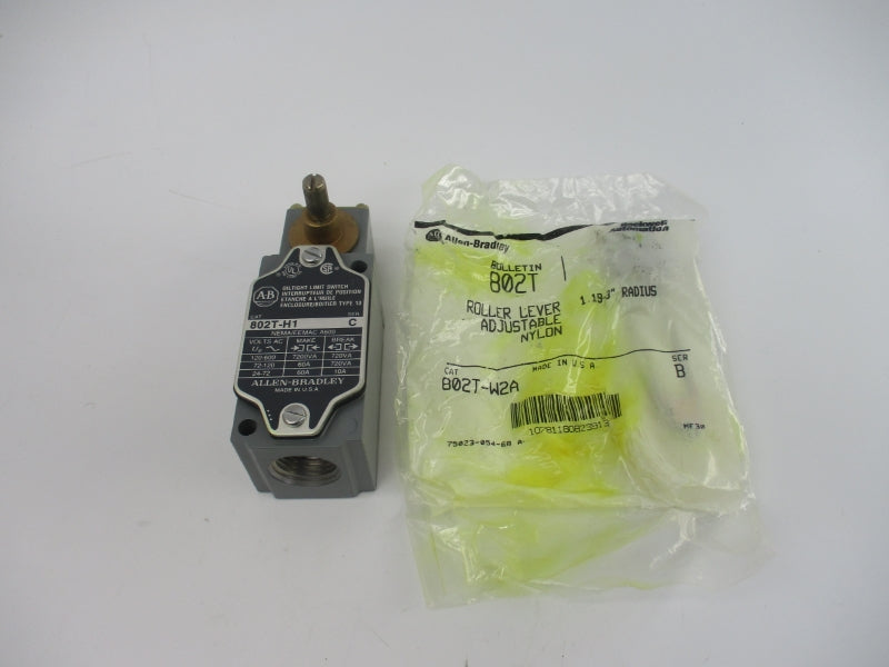 ALLEN BRADLEY 802T-H1W2A SER. C 120-600VAC 60A (WH) NSMP