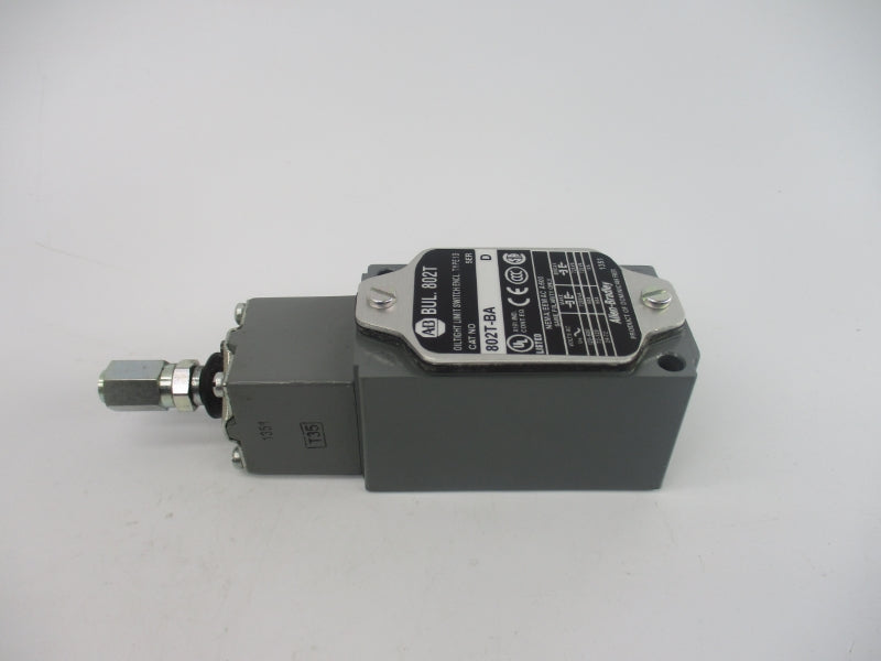 ALLEN BRADLEY 802T-BA SER. D 120-600VAC 60A (WH) NSMP