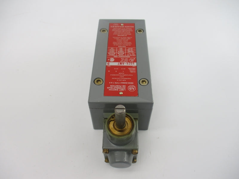 ALLEN BRADLEY 802X-AM7 SER. D 120-600VAC 60A NSNP