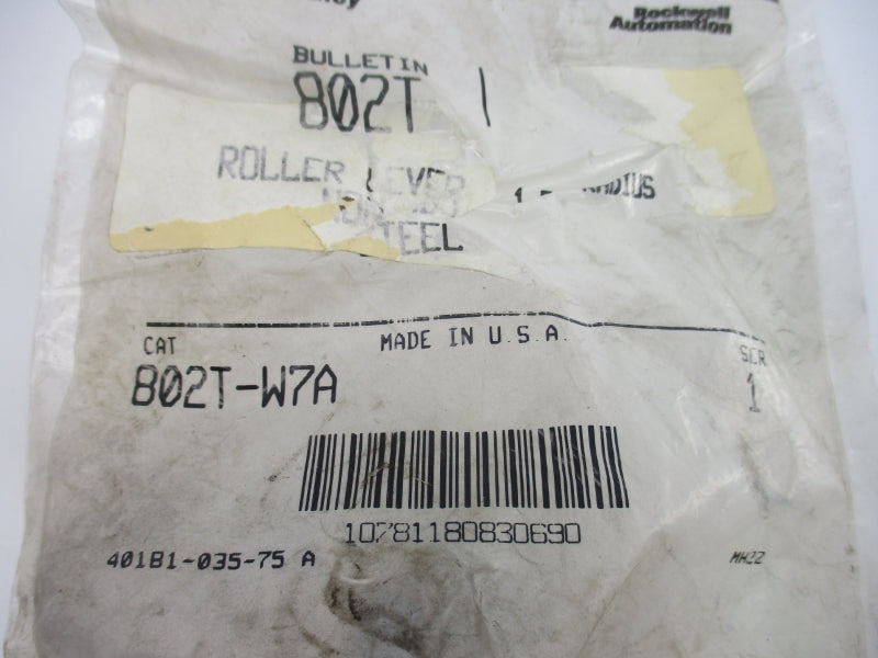 ALLEN BRADLEY 802T-W7A SER. 1 NSMP