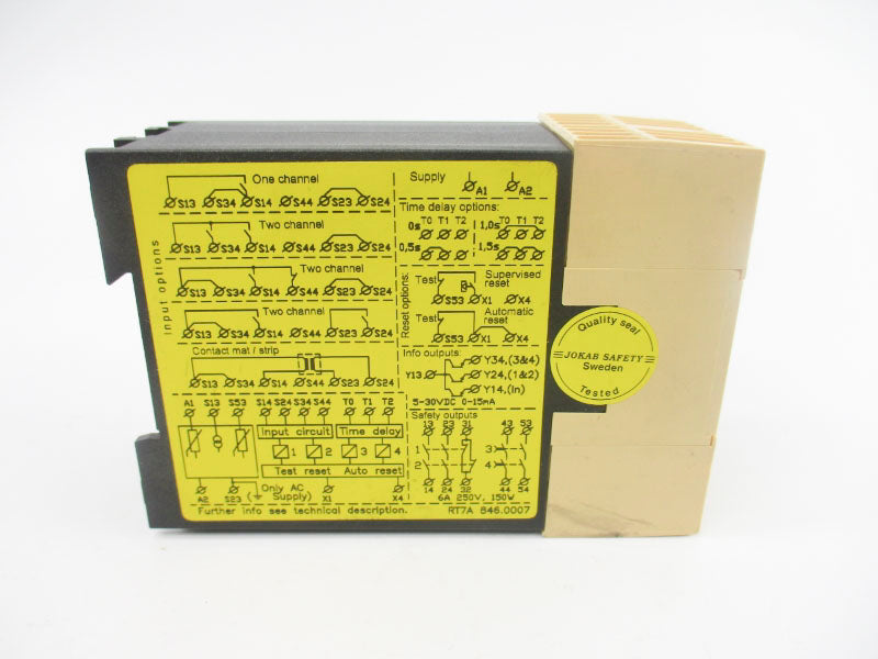 JOKAB SAFETY RT7A 1002820 24VDC 0-1.5S NSNP