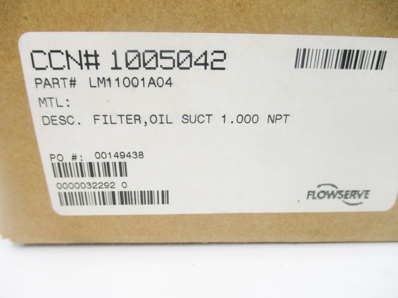 FLOWSERVE LM1001A04 NSMP