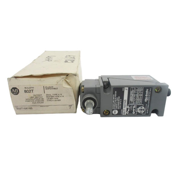 ALLEN BRADLEY 802T-NX165 SER. J 120-300VAC 15A (WH) NSMP