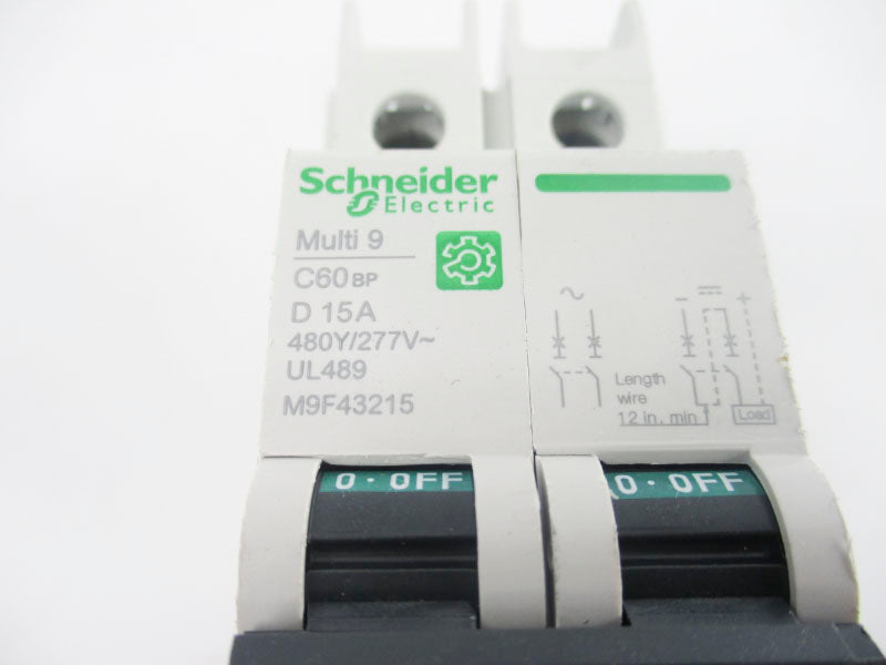 SCHNEIDER ELECTRIC M9F43215 277V 15A NSNP