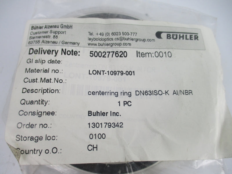 BUHLER DN63ISO-KAI/NBR NSMP