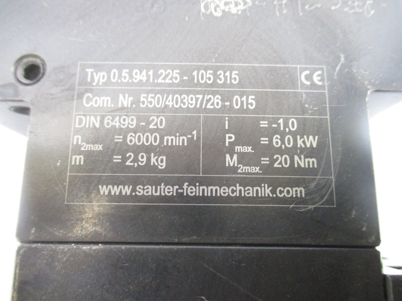 SAUTER 0.5.941.2225-105315 UNMP