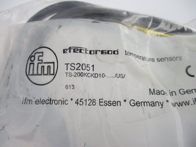 IFM EFECTOR TS-200KCKD10-/US/ TS2051 NSMP