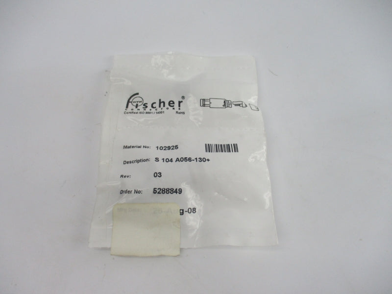 FISCHER CONNECTORS S104A056-130+ 102925 NSNP