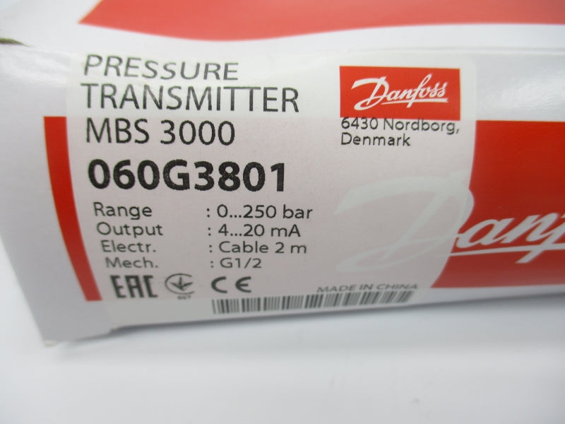 DANFOSS 060G3801 MBS3000 9-34VDC NSMP