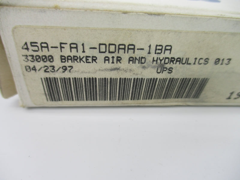MAC 45A-FA1-DDAA-1BA 24VDC 120PSI NSMP