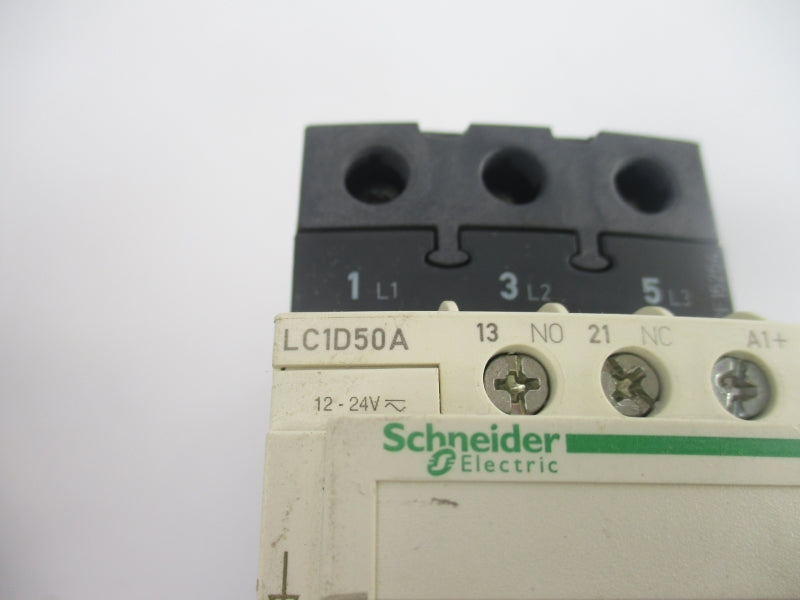 SCHNEIDER ELECTRIC LC1D50A 12-24V 80A (AS PICTURED) NSNP