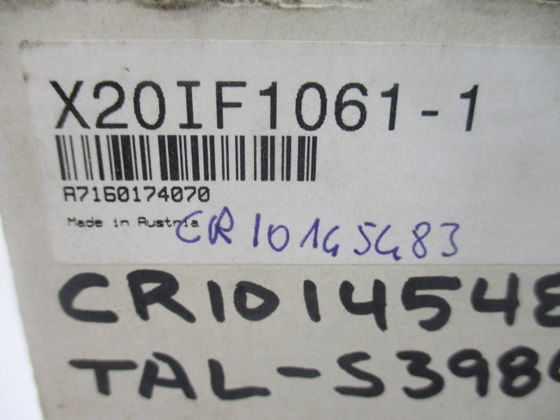 B&R X20IF1061-1 NSMP
