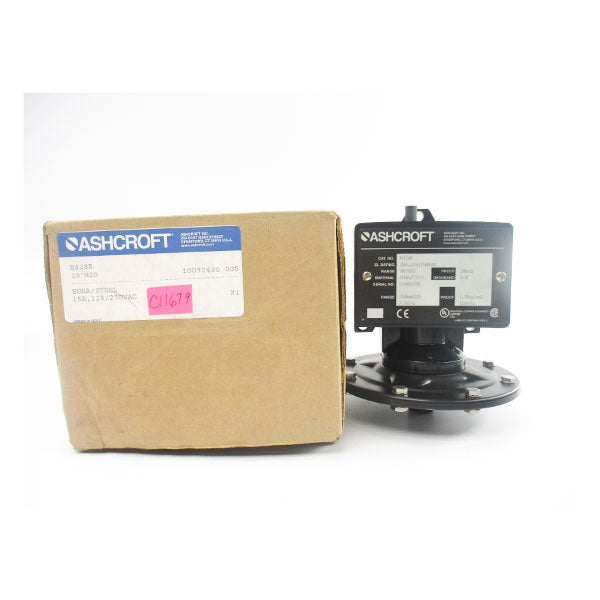 ASHCROFT B428B 125/250VAC 15A 20PSI NSMP