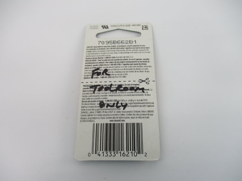 DURACELL 1620 3V NSMP