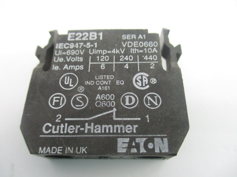 CUTLER HAMMER E22B1 SER. A1 690V 10A NSNP