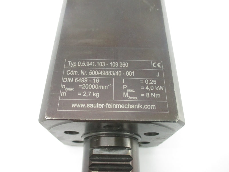 SAUTER 0.5.941.103-109360 UNMP