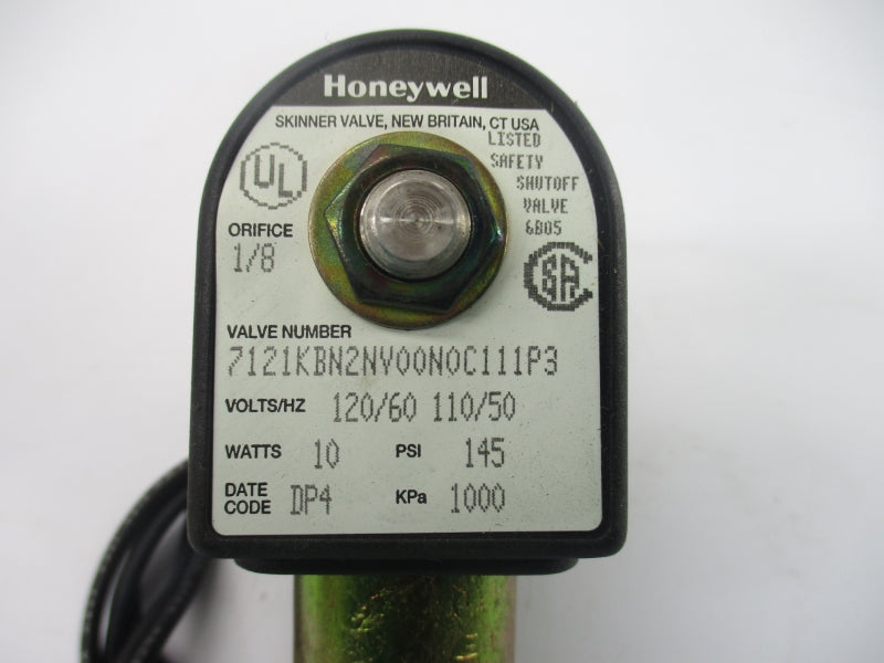 HONEYWELL 7121KBN2NV00N0C111P3 110/120V 145PSI 1/8" NSNP