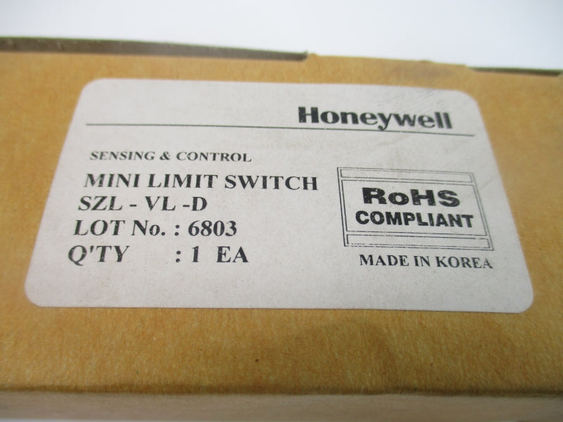 HONEYWELL SZL-VL-D 250VAC 5A NSMP