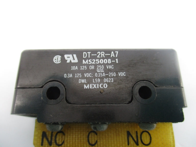 MICRO SWITCH DT-2R-A7 250VAC 10A (AS PICTURED1) NSNP