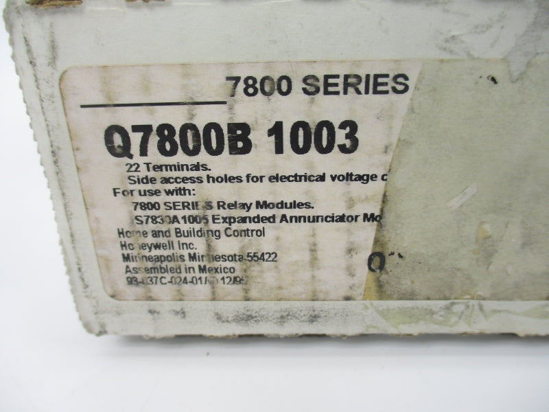 HONEYWELL Q7800B1003 NSMP