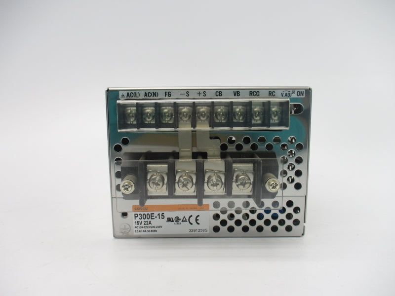 COSEL P300E-15 100-120/200-240V 6.5/3.6A NSMP