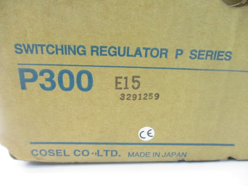 COSEL P300E-15 100-120/200-240V 6.5/3.6A NSMP