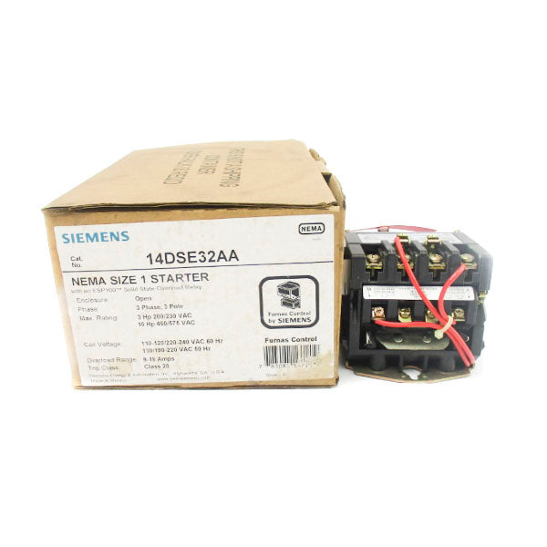 SIEMENS 14DSE32AA 110-120/220-240VAC 9-18A NSMP