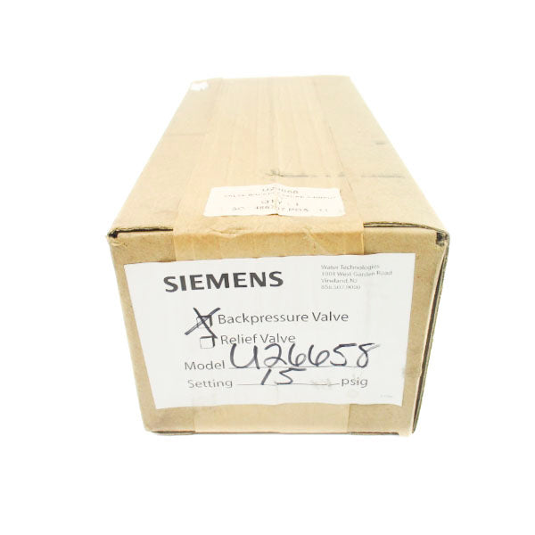 SIEMENS U26658 15PSI NSFS