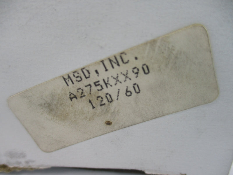 MSD A275KXX90 120V 5A NSMP