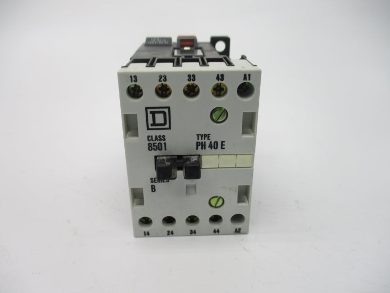 SQUARE D 8501PH40E SER. B 110/120V 20A NSMP