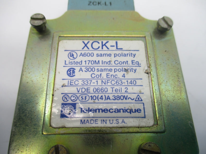 TELEMECANIQUE XCK-L1 380V 10A UNMP
