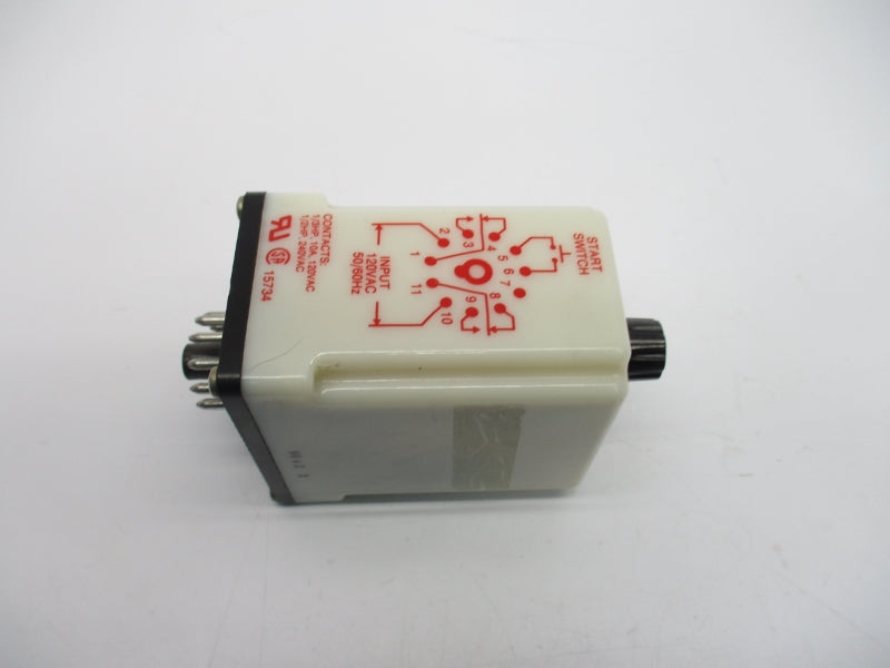 DAYTON 6X153E  120VAC 10A .1-10S NSNP