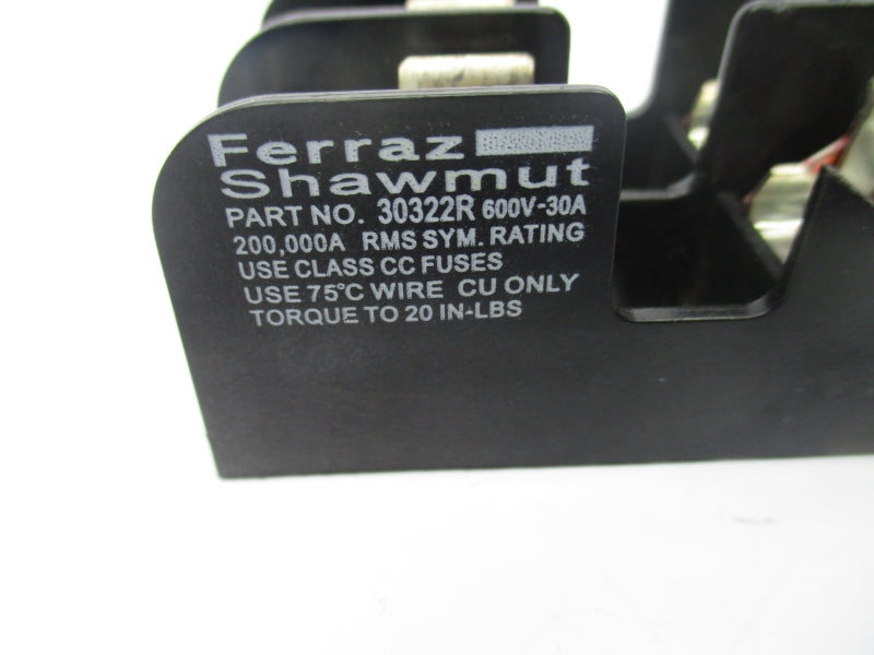 FERRAZ SHAWMUT 30322R 600V 30A (AS PICTURED1) NSMP