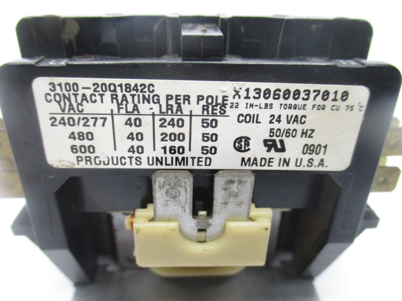 INDUSTRIAL MRO 3100-20Q1842C 24VAC 40A UNMP