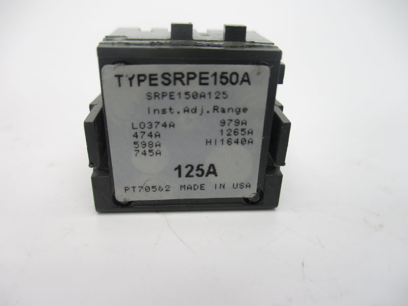 GENERAL ELECTRIC SRPE150A125 125A NSNP