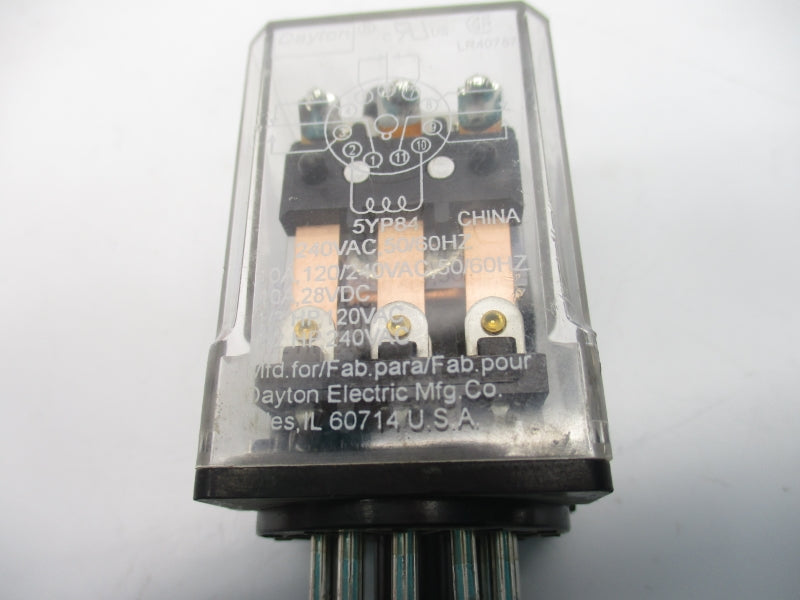DAYTON 5YP84 240VAC 10A NSNP