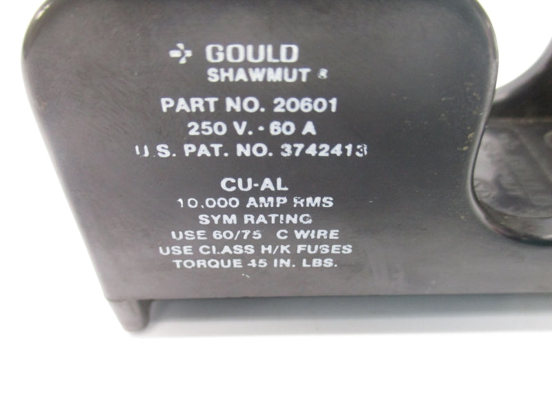 GOULD SHWAMUT 20601 250V 60A NSNP