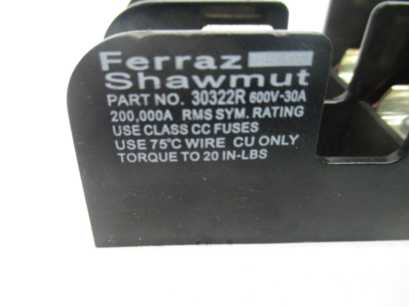 FERRAZ SHAWMUT 30322R 600V 30A NSNP